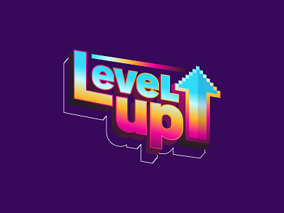 LEVEL UP LOGO DESIGN games