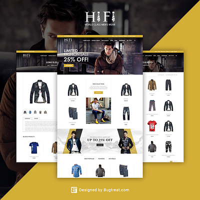 Hifi cs cart theme bugtreat cs cart cs cart templates cs cart themes cscart ecommerce ui webdesign