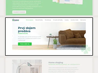 ROMDOM Reality - Services page agency agent broker corporate home house landing page properties real estate real estate agency real estate website realestate realtor slovakia ui uiux ux web web design