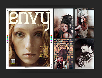 'Bemasked' Photoshoot for ENVY Magazine