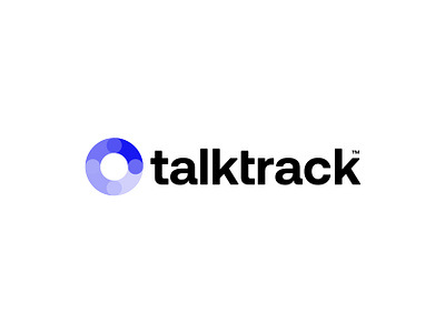 Talktrack appointment tracking software logo design V.2 appointment tracking software brand identity branding clean color design designer graphic design icon illustration logo design logos mark minimal modern saas sign software logo design symbol vector