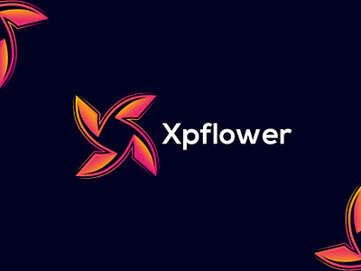 X letter logo+ Flower logo (Xpflower) app logo beauty branding brandinglogo creative logo design flower logo graphic design icon illustration letter mark monogram logo logo design logoinspirations modern symbol unique vector x letter logo xpflower logo