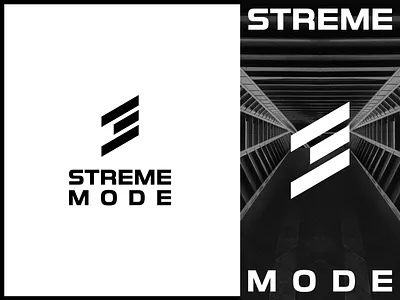 Streme Mood - S M Letter Logo abstract app icon brand mark branding concept graphic design icon identity letter mark logo design logo designer m letter mark modern s letter sharp ui website