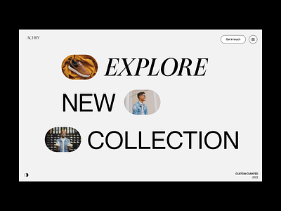 Shop - overlays branding design fashion header menu minimal typography ui ux web webshop