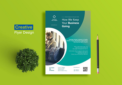 Business Flyer Design Template branding brochure design business flyer design flyer design flyer template flyers