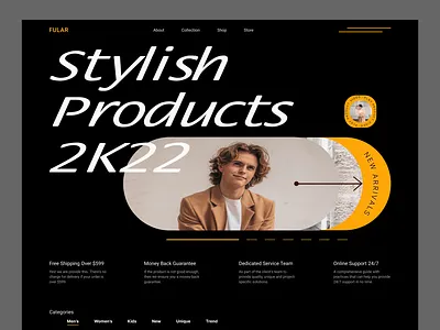 Fular Web Exploration! 2k22 clean clothing brand e comerce e shop ecommerce fashion web minimalist online store products shop store stylish ui uiux ux web web design webdesign webiste
