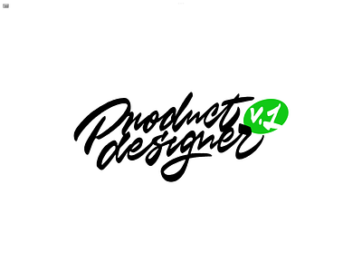Product Designer v.1 calligraphy customtype design course lettering logo logotype typemate typography