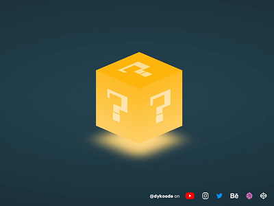 Super Mario Bros Cube - Pure CSS Animation 3d animation codepen css css animation design dykoode frontend frontend animation html illustration js mario bros motion graphics pure css super mario ui web web animation website