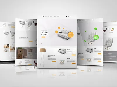E-commerce no nicho de moveis branding design e commerce graphic design landing page ui ux