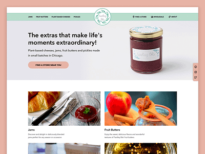 Twidley Bits 2022 Website Refresh bootstrap chicago design fine food fullscreen illinois plant based responsive ui ux vegan veganism vegetarian web website wholesale