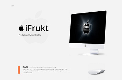 iFrukt online store app apple branding design ecommerce graphic design icon logo onlineshop php ui uiux webapp webdesign webdevelopment website