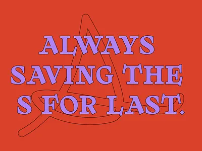 Isn't that always how it goes?? font free freebie freebies lettering lydian purple quote red serif type type design typography