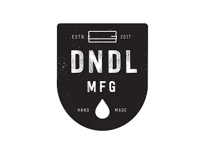 DNDL MFG. // Branding brand identity branding logo screen printing