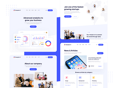 All Pages | Saasplex X - B2B SaaS Webflow Theme b2c