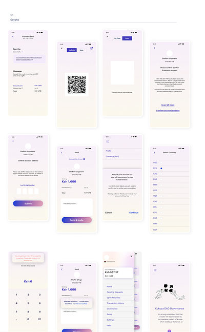 Crypto: peer-to-peer payments branding celo crypto decenralisation defi design illustration landing page logo mobile ui peer to peer send money typography ui ux uidesign user experience user interface ux visual identity wallet