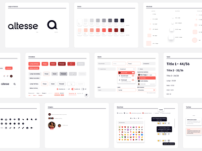 altesse design system brand brand guidelines branding components design design system guidelines idenitity interaction design interactive library passion economy product responsive responsive design ui ui design uikit uilib webapp