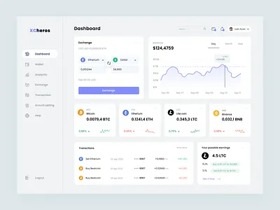 Exchange Dashboard analytics bitcoin convertion crypto cryptocurrency dashboard data exchange icon statistcs trading