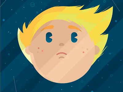 Spaced Out illustration illustrator ludolf planet solar space stars vector