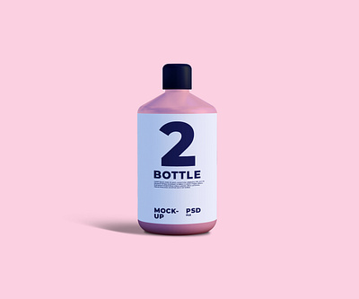 Bottle mockup bottle mockup branding mockup ui