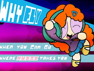 Why Fly? art branding cartoonnetwork design graphic design illustration motion graphics ppg ui