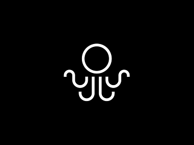 Inkyy x Dribbble Animation animate animation ball ball animation bounce bounce animation branding creative agency design design agency dirbbble illustration logo logo animation lottie octopus squid