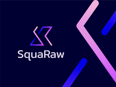 SquaRaw Logo | Fashion logo | Minimalist Logo | Modern Logo branding branding design business logo colorful logo fashion logo icon design logo logo design logo design branding logo trends 2022 logodesign logofolio 2022 logos logotype minimalist logo modern logo r letter logo s letter logo s modern logo visual identity
