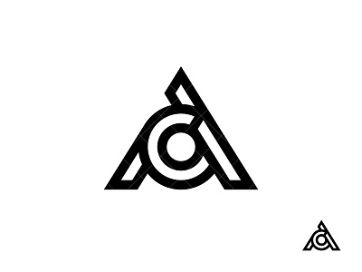 AC Logo a ac ac logo ac monogram branding c ca ca logo ca monogram clean design identity illustration lettermark logo logo design logotype minimal monogram typography