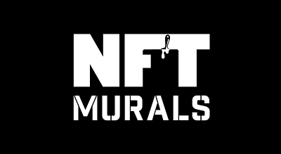 NFT Murals branding freelance logo logotype murals negativespace nft typography