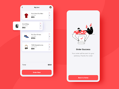 Daily UI Design Challenge | Day 47 | Shopping Cart adobexd app ui appdesign branding design ecommerce app figma graphic design illustration logo shopping cart ui uiux ux