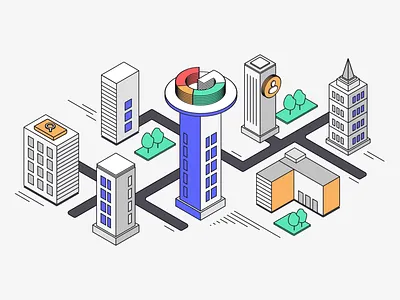 How To Rank Higher on Google: 12 Easy Tips blog branding design illustration isometric marketing ranking seo web