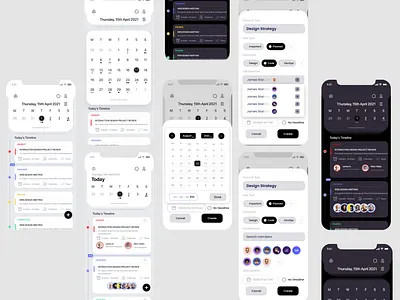 Task Management add task ui design madewithadobexd task management task ui ui ui design uidesign