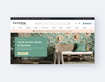 VAVOOM Ecommerce Redesign design e commerce ecommerce shopify ui ui design ux web design