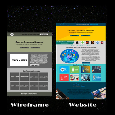 Wireframe and Website app branding design graphic design illustration logo typography ui ux vector