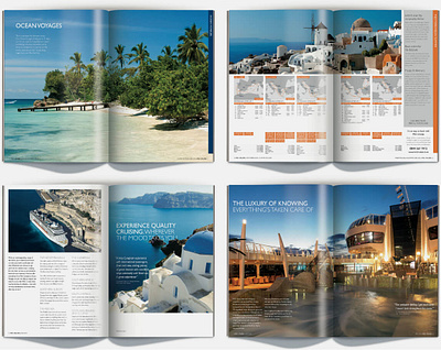 MSC Cruise Annual Brochure branding design designer digital designer graphic design logo ui ux web designer