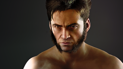 Wolverine realistic character study 3d 3d art anatomy animation character figure zbrush