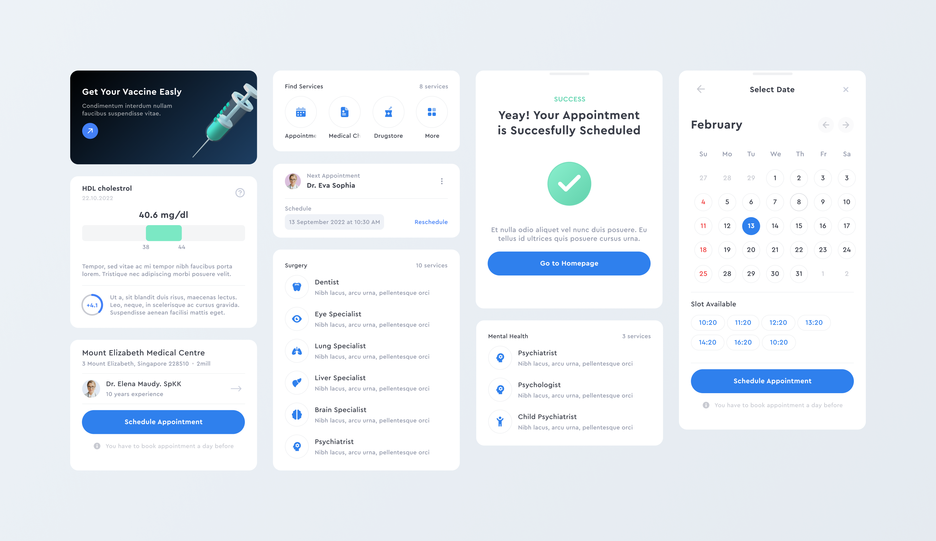 Medico - Mobile App Design by Kevin Dipa for Dipa Inhouse on Dribbble