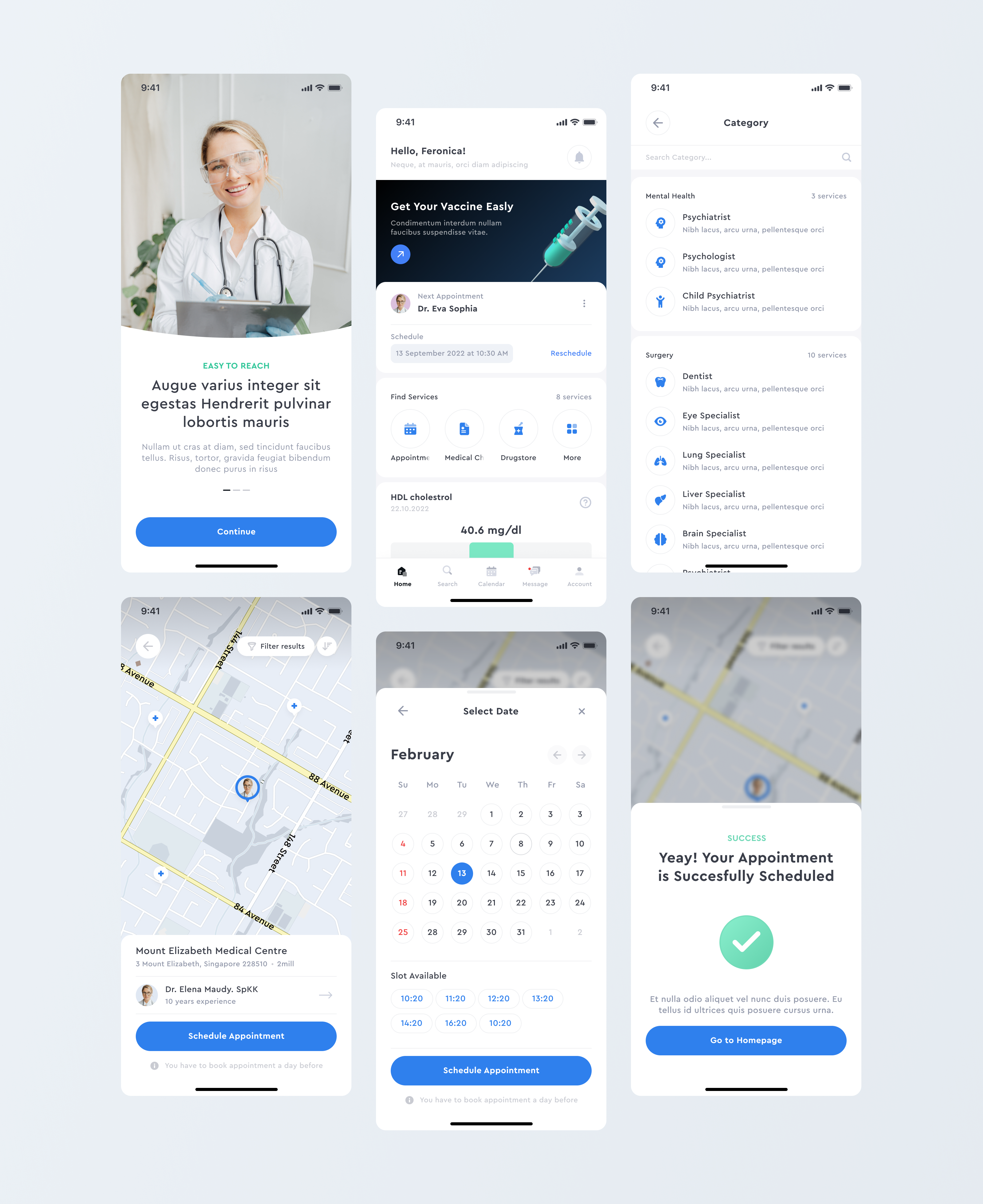 Medico - Mobile App Design by Kevin Dipa for Dipa Inhouse on Dribbble