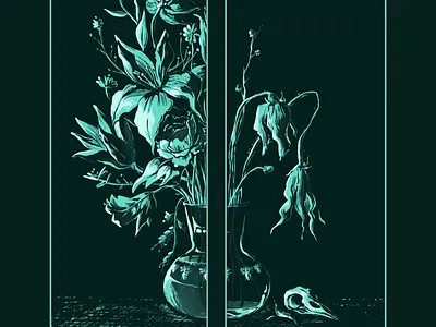 NEVER DELAY album album artwork design illustration music record label