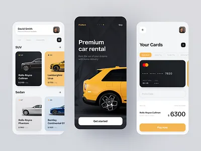 Car Rental App Concept app app design app ui booking app booking car car car rent car rent service concept driver interface luxury car rent rent rent a car rental app rental company transport ui ui visual design ux