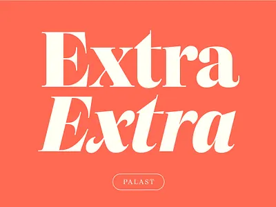 Palast Upright/Italic black design font fonts high contrast hvd italic serif serif family serif font serif typeface type design typedesign typeface typography variable variable font