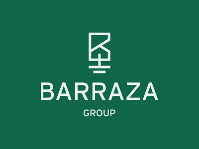 Barraza Group b brand branding construction creative design efficiency energy estate green greenhomes home house letter line logo mark realestate sustainability tree