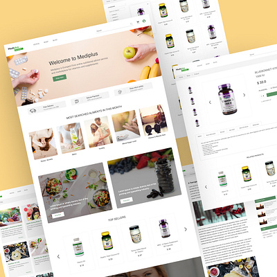 Website design for Healthcare Marketplace app design healthcare marketplace medical product design ui user experience user interface ux website
