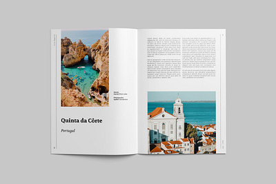 Travel Magazine Template annual report booklet catalog clean editorial graphic design indesign letter lookbook magazine magazine template modern modern layout photography print printable printtemplates project template travel magazine