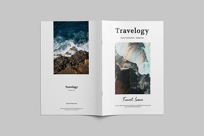 Travel Magazine Template booklet catalog clean design editorial graphic design illustration indesign letter lookbook magazine magazine template modern layout photography print printable printtemplates project template travel magazine