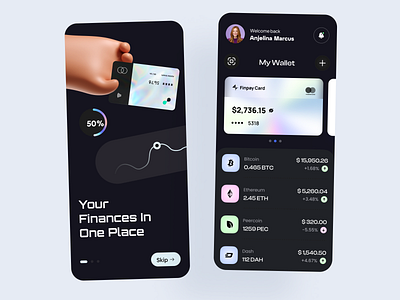 Wallet App design app app design apps desifn appui mobile design money transfer app ui wallet wallet app design