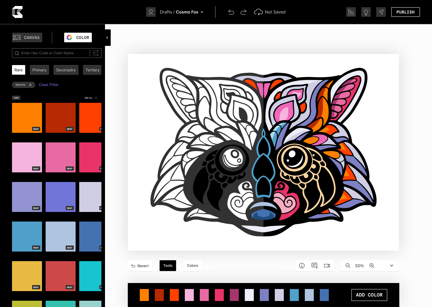 NFT art gallery. Choose your art. animation beautiful illustrations beautiful website design beautiful websites blockchain design graphic design motion graphics nft nft gallery design nft website design ui