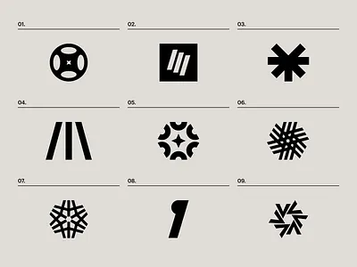 Brand Logo / Explorations agency automotive brand book branding design design studio explorations graphic design illustration isotype logo logos studio ui vector website