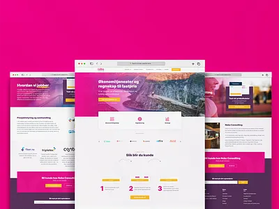 Noba Consulting - UI animation app branding design graphic design logo motion graphics ui ux