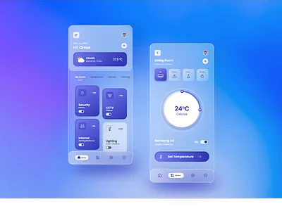 Smart Home Controller App adobe xd app design design graphic design smart home app smart home controller app ui ui design ui ux design