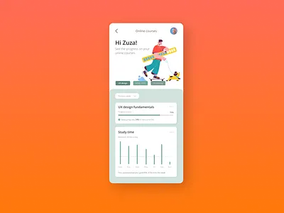DailyUI :: 018 - Analytics Chart 018 analytics cahrt dailyui design product design ui